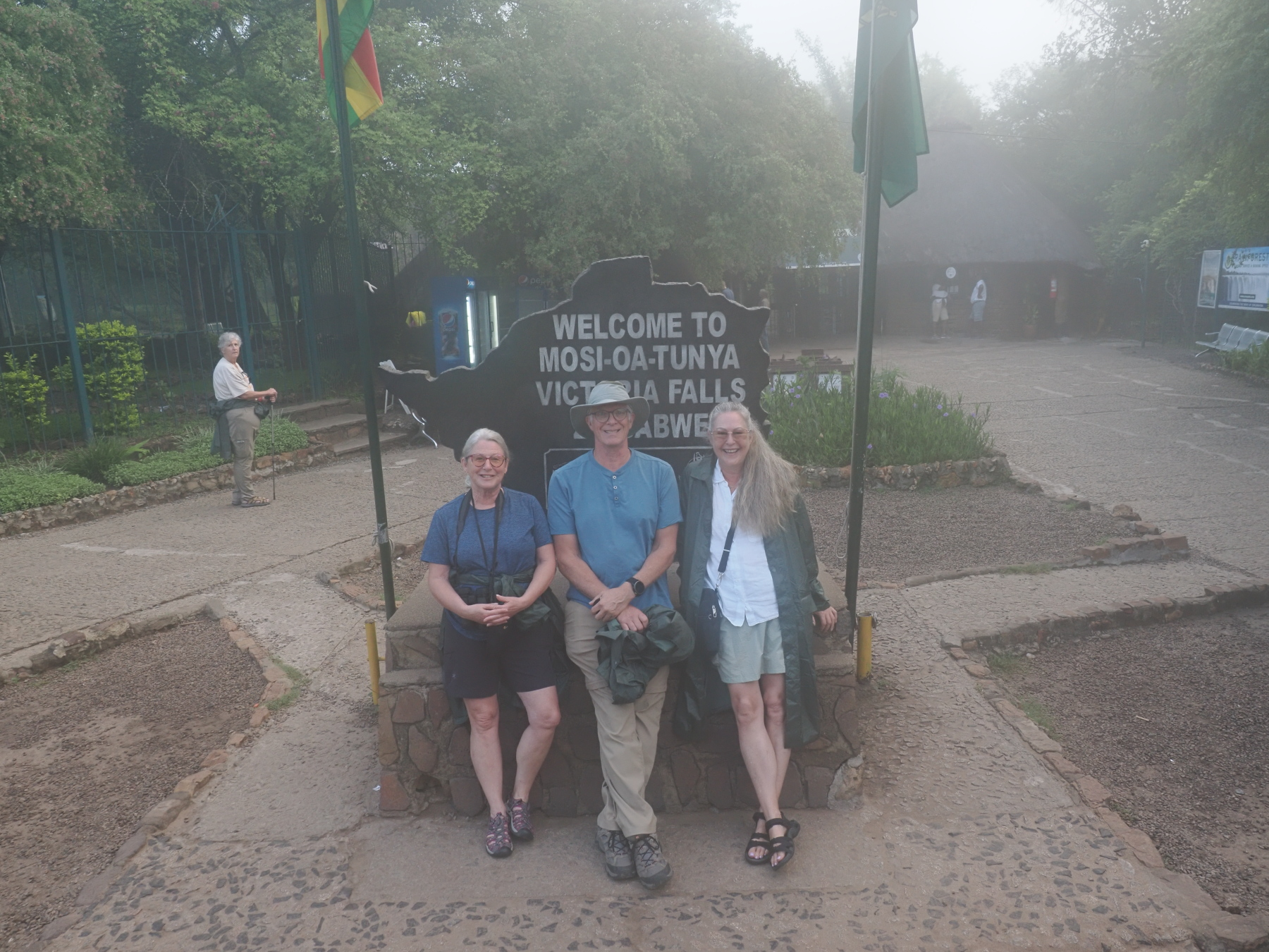 The three intrepid explorers 175 years after David Livingstone 'discovered' Victoria Falls