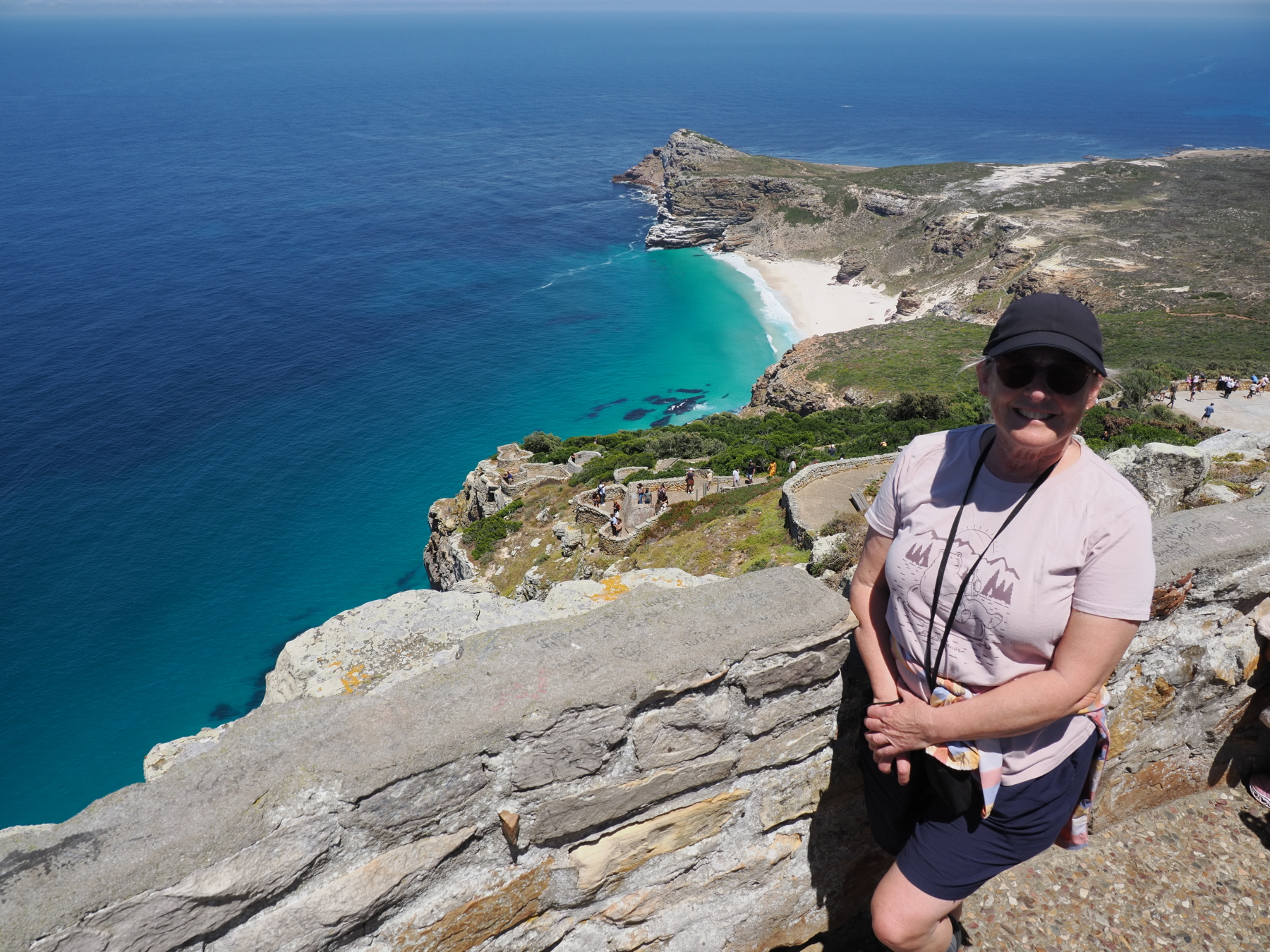 On the way up to the lighthouse at the cape of good hope