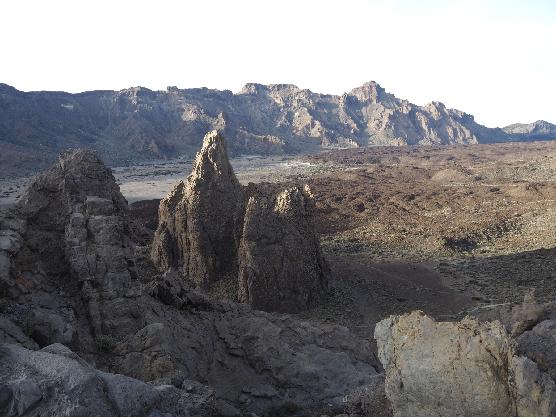 Tiede National Park - it was near freezing when we arrived