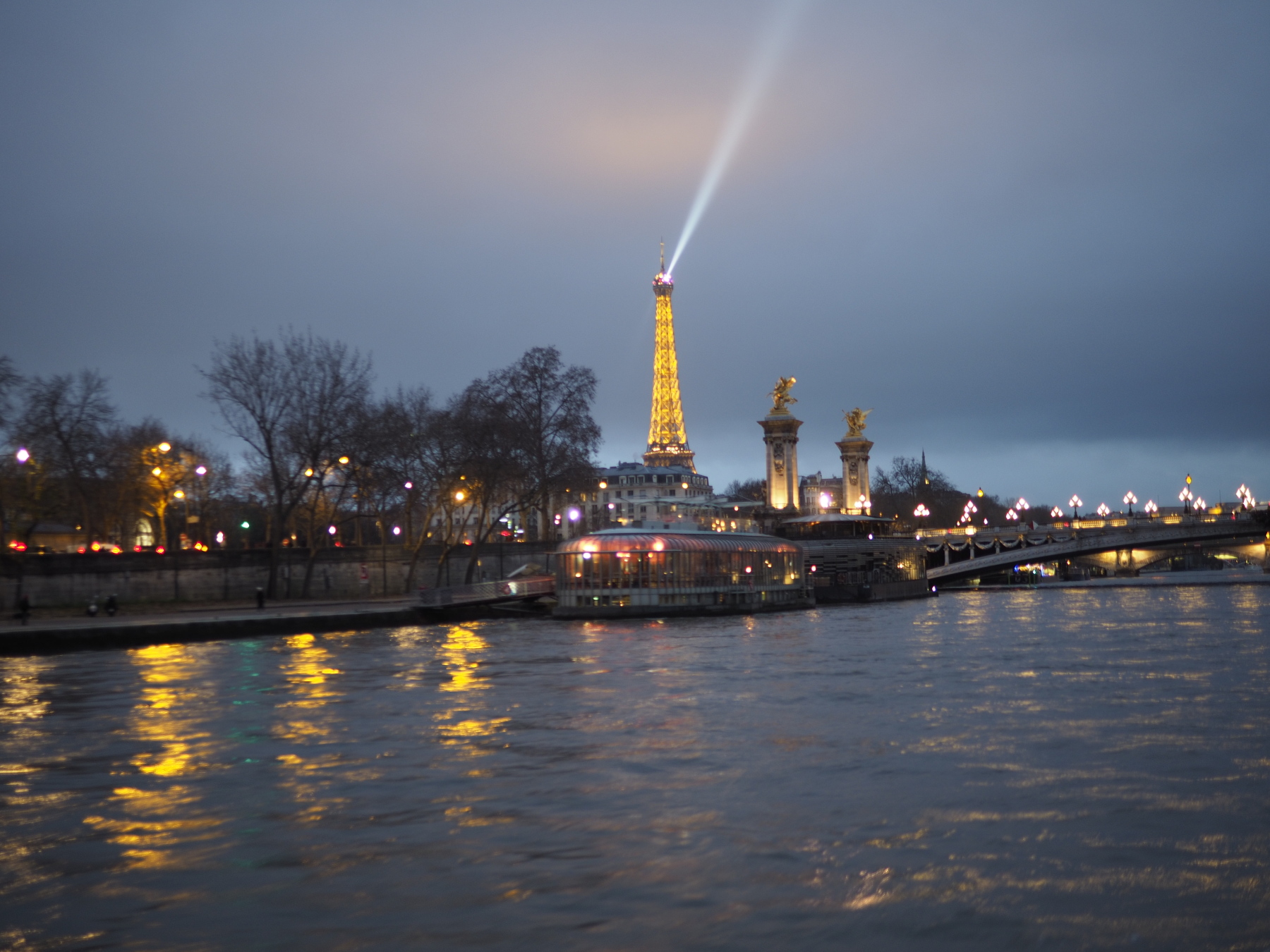 from the bateau mouche