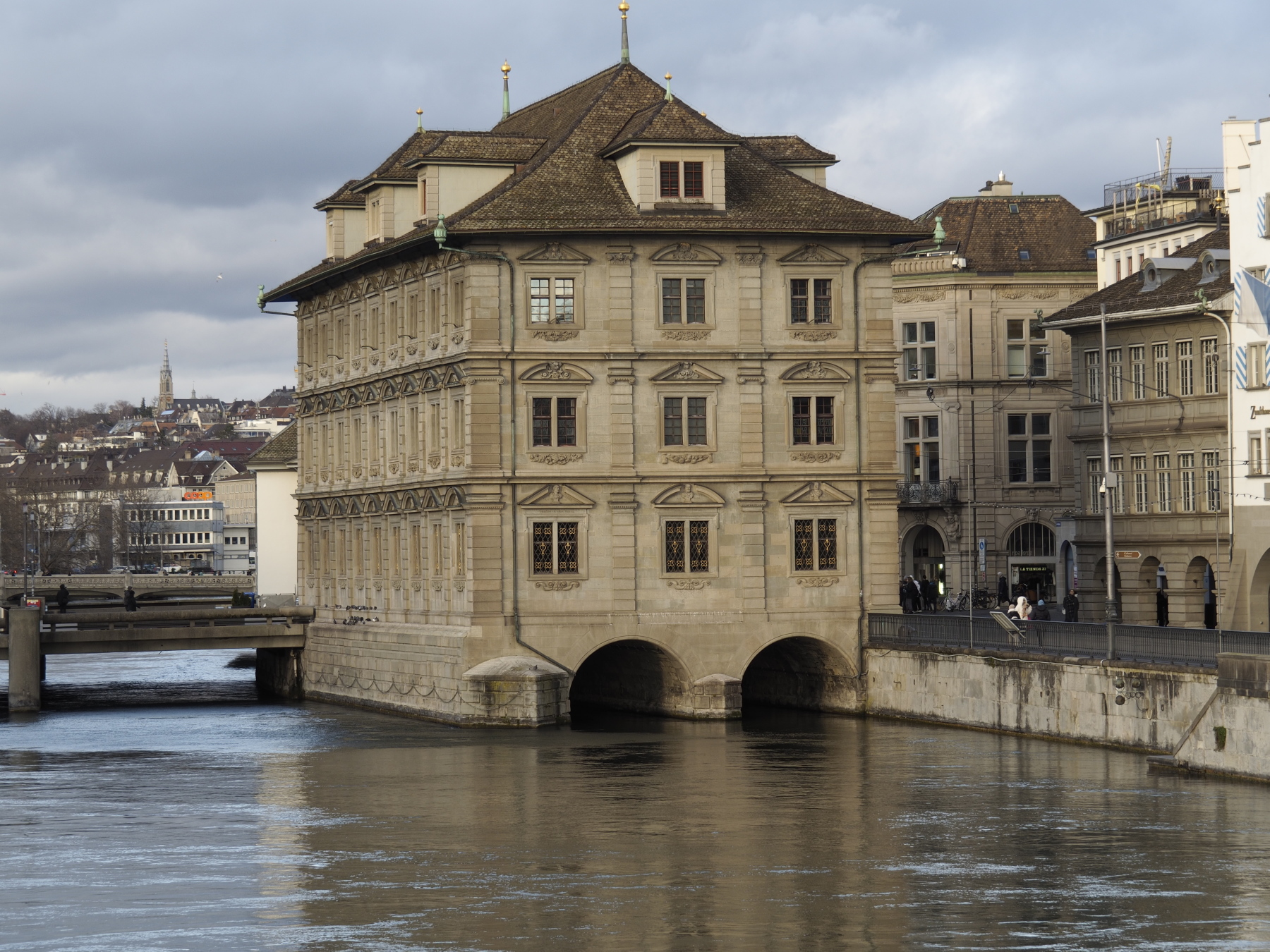 The Rathaus (town hall) in Zurich