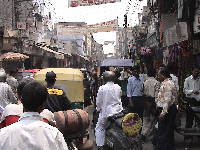 Main Bazaar in Delhi