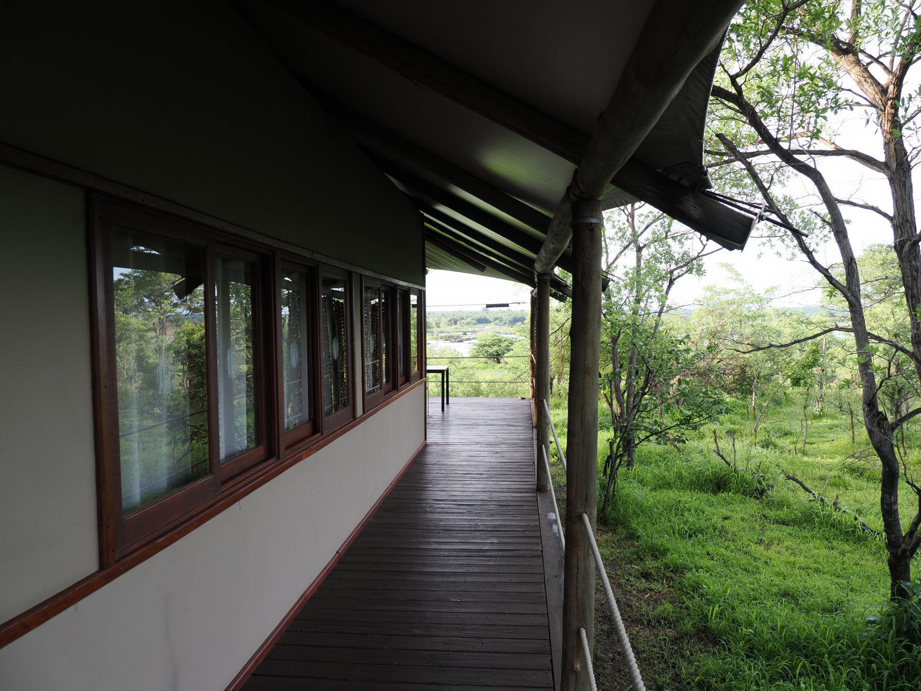 Ignore the windows. If it has canvas sides, it must be a tent