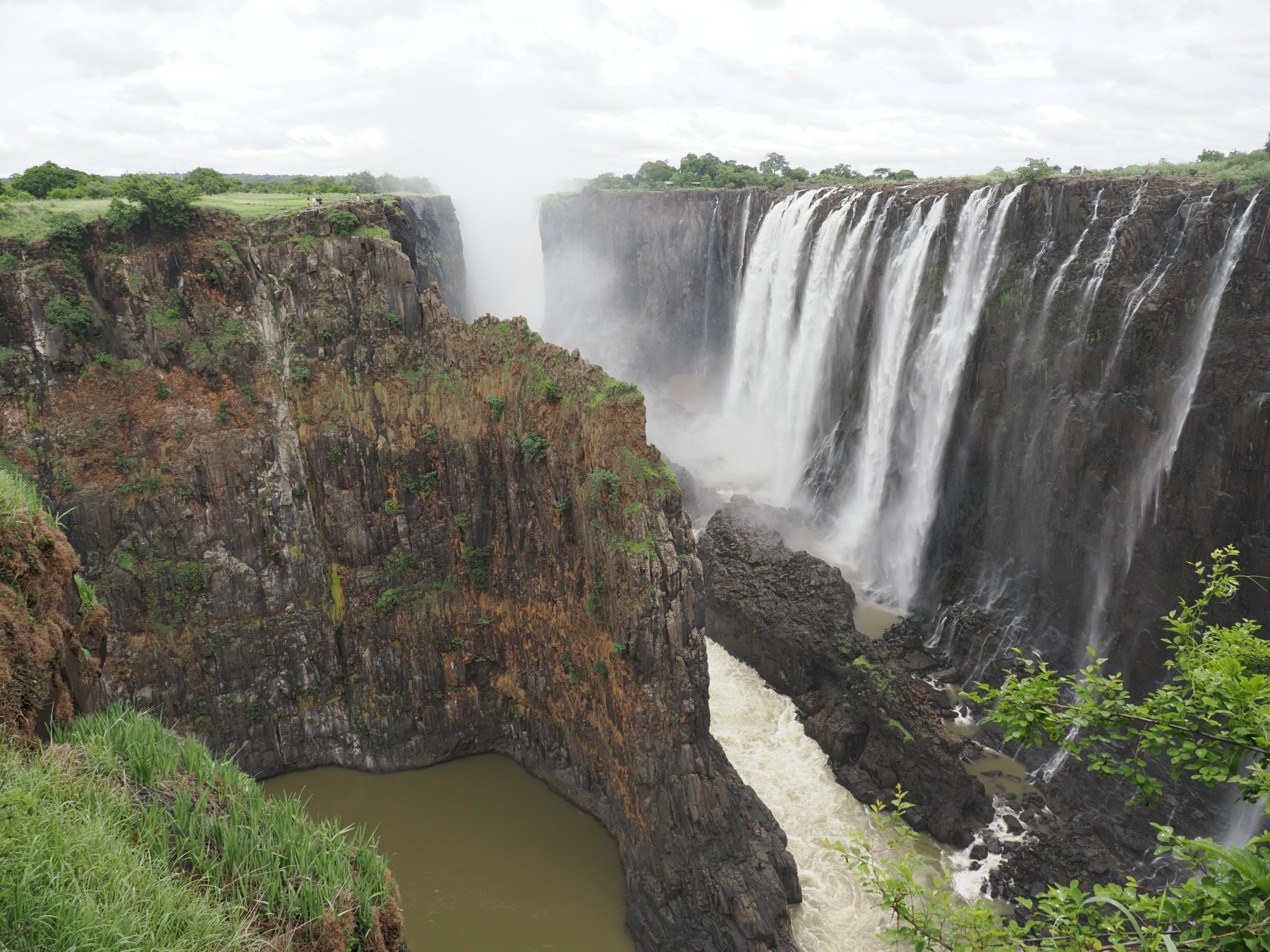 Vic Falls from the Zambian side. 
